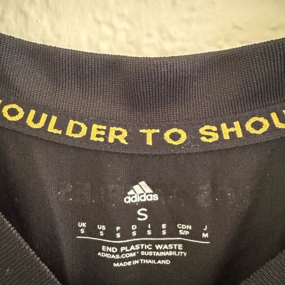 Adidas Kids LAFC Black and Gold Graphic Tee - Picture 4 of 6